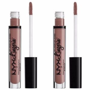 2-Pack NYX Bustier Lip Lingerie Liquid Lipsticks